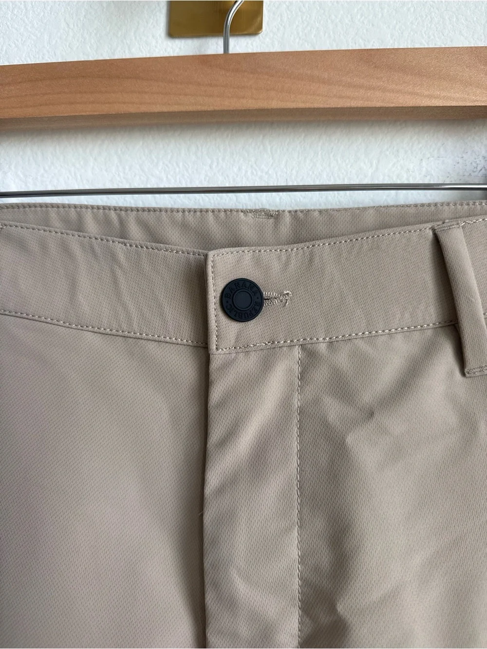 Banana Republic Men’s Performance Pants Beige Khaki 32x29 Stretch Chino